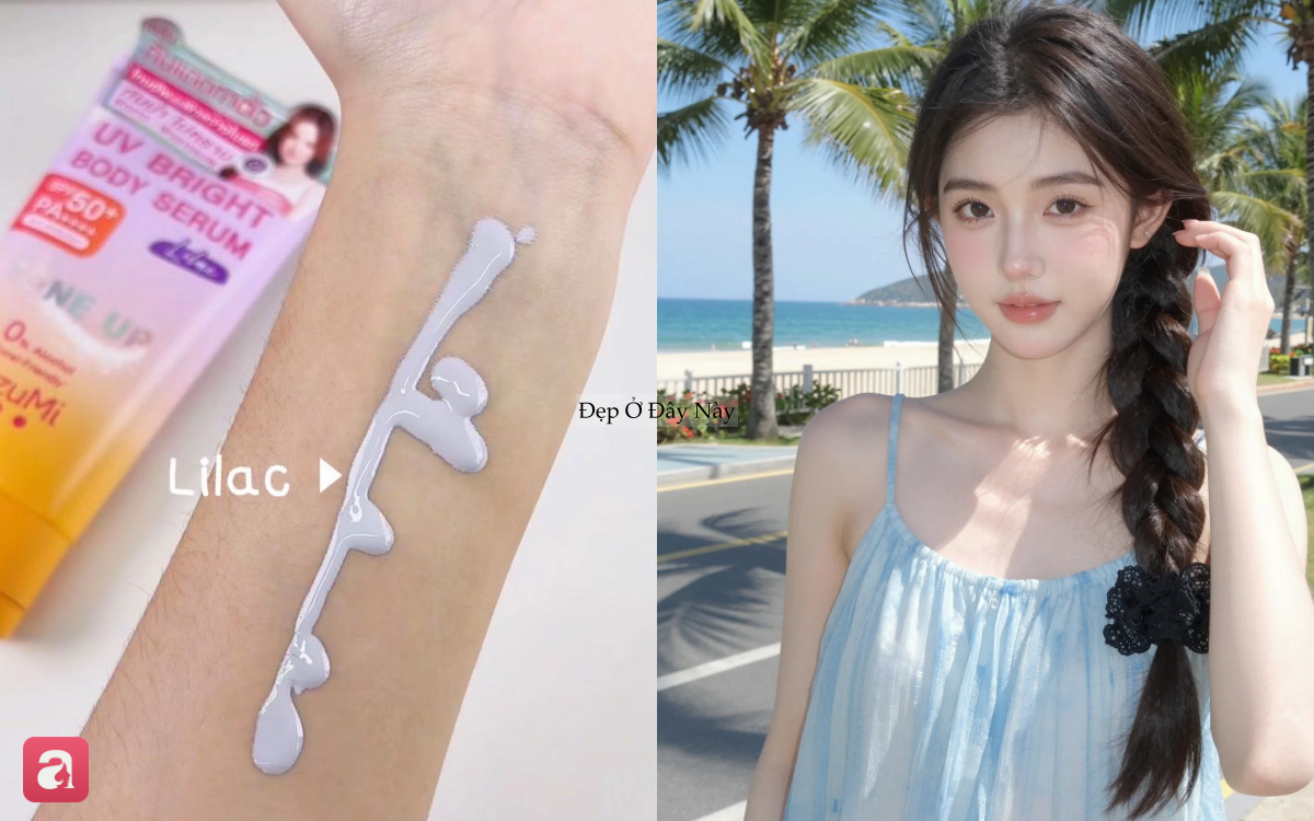 5 sữa dưỡng thể chống nắng 