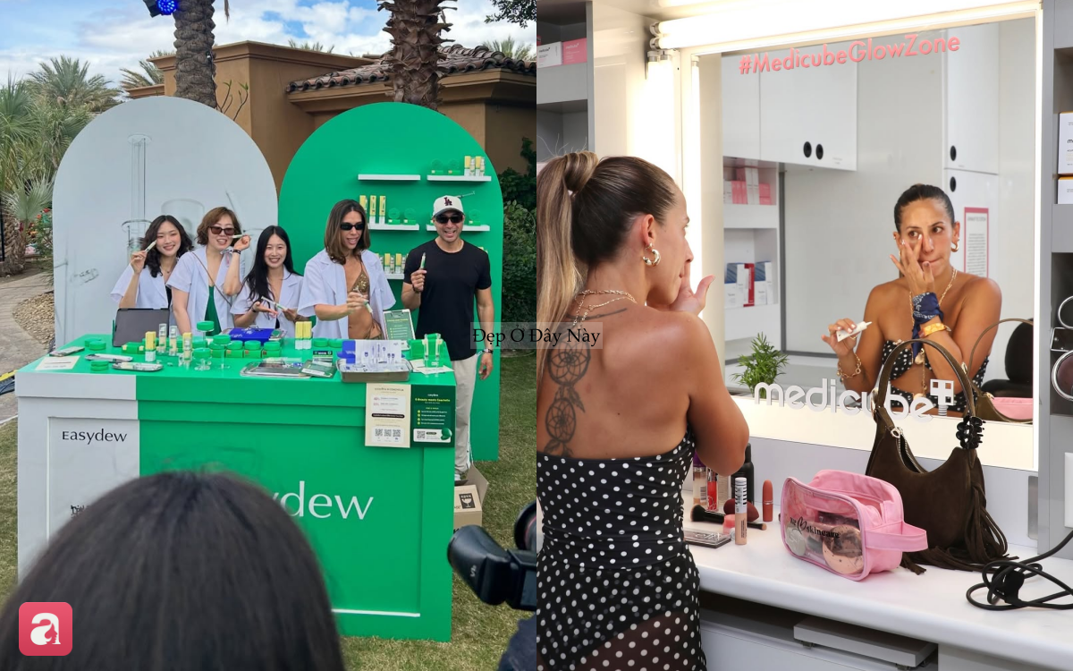 L&oacute;a mắt với loạt mỹ phẩm miễn ph&iacute;, nặng trĩu tay được tặng tại Coachella - Ảnh 7.