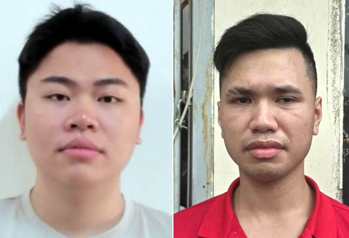 Ch&acirc;n dung 2 thanh ni&ecirc;n trộm th&ugrave;ng tiền mừng cưới gần 320 triệu đồng ở H&agrave; Nội - Ảnh 2.