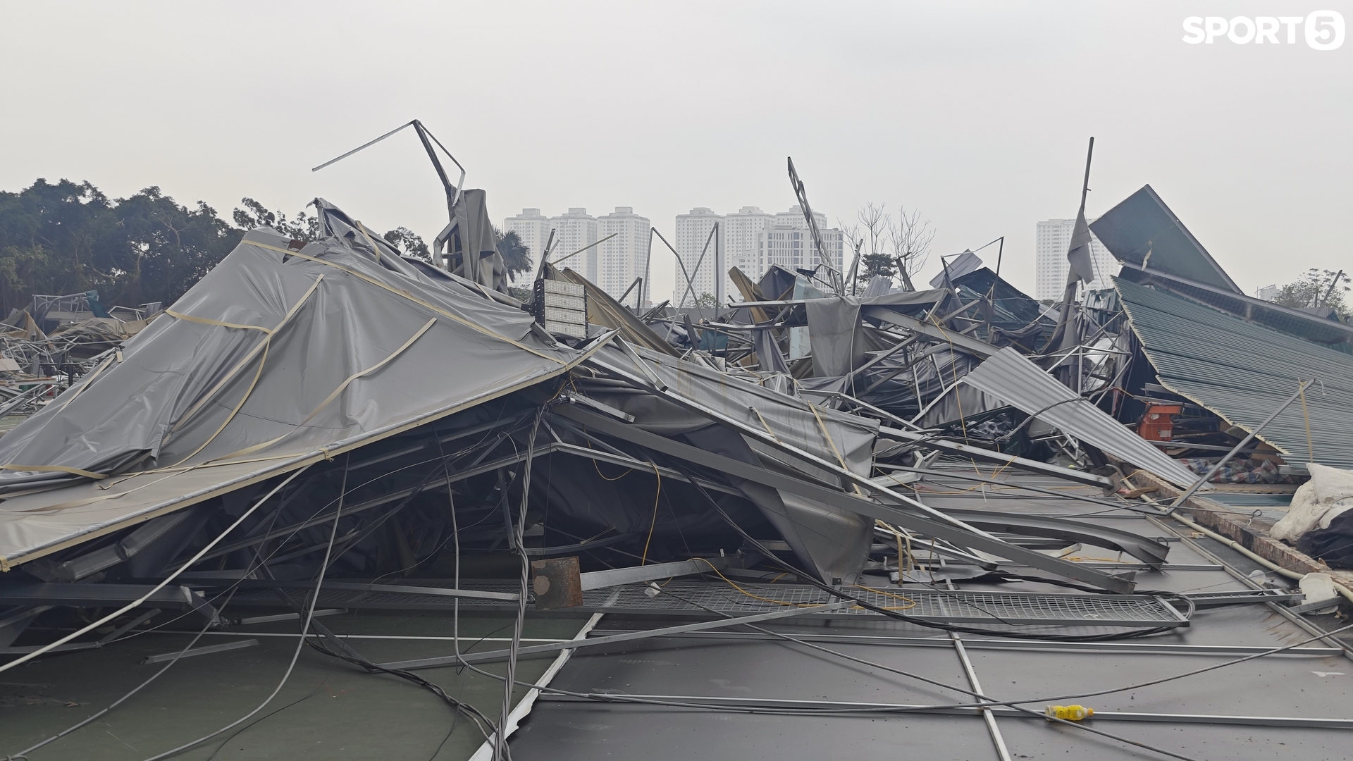 Cận cảnh s&acirc;n Pickleball lớn nhất H&agrave; Nội bị th&aacute;o dỡ Trong năm 2026 - Ảnh 4.