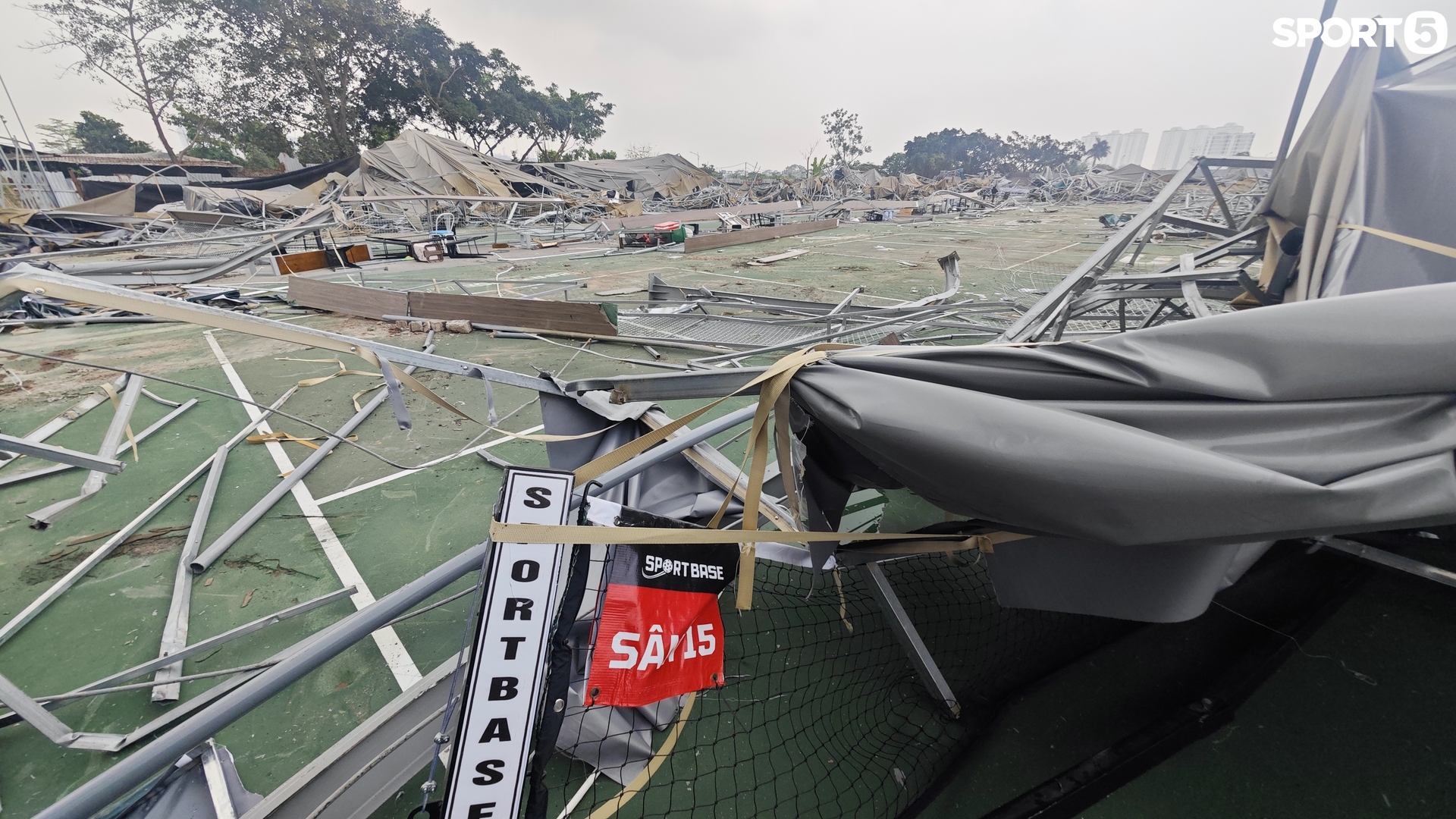 Cận cảnh s&acirc;n Pickleball lớn nhất H&agrave; Nội bị th&aacute;o dỡ Trong năm 2026 - Ảnh 3.