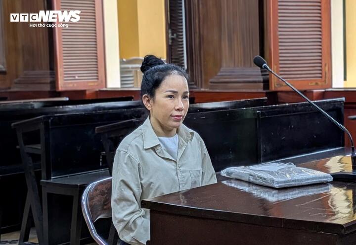 T&ograve;a ph&uacute;c thẩm giữ nguy&ecirc;n &aacute;n 1 năm 9 th&aacute;ng t&ugrave; cho Đinh Thị Lan - Ảnh 1.