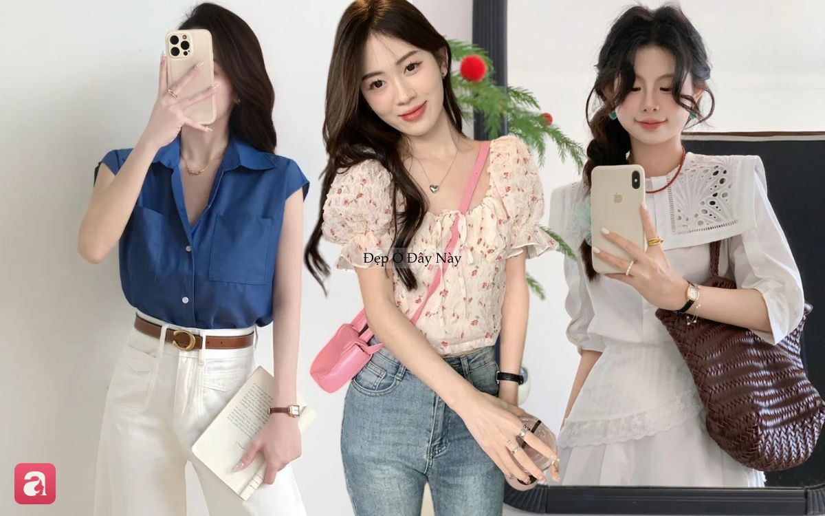 4 mẫu áo đậm chất thanh lịch mà vẫn siêu cấp mát mẻ, nhất định phải có trong mùa hè - Ảnh 1.