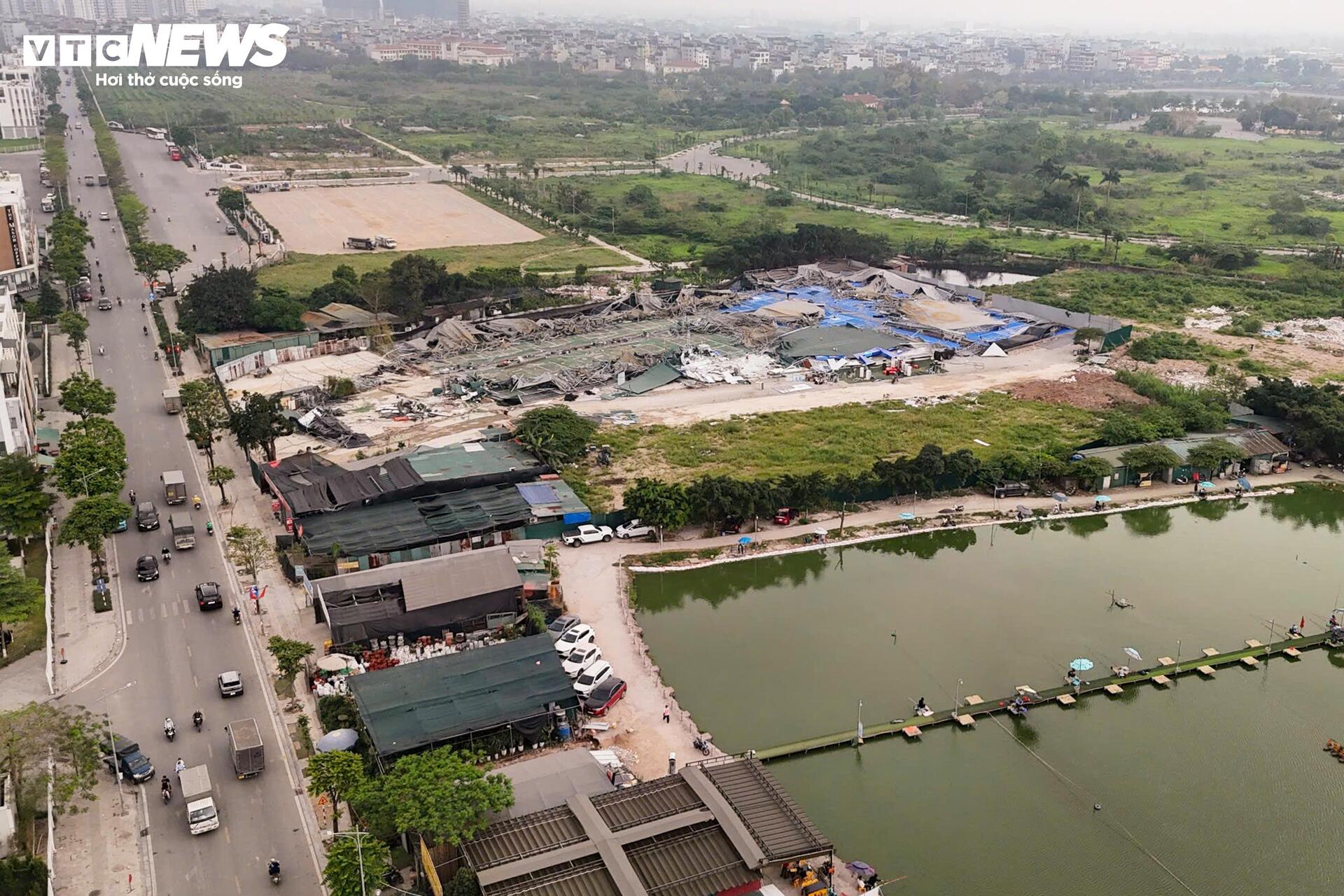 Tổ hợp s&acirc;n pickleball 6 . 000 M&sup2; ở H&agrave; Nội bị th&aacute;o dỡ V&igrave; l&yacute; do g&igrave;? - Ảnh 1.