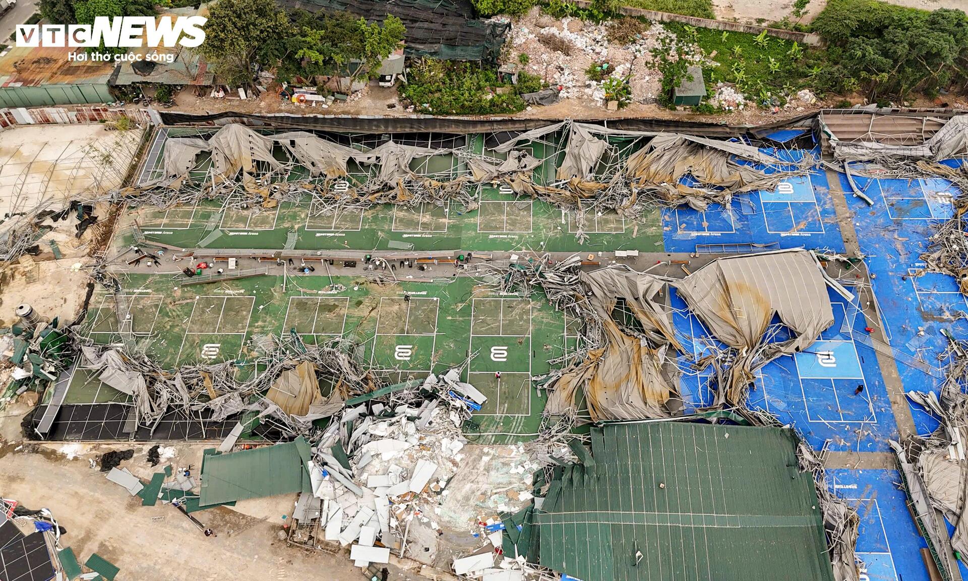 Tổ hợp s&acirc;n pickleball 6 . 000 M&sup2; ở H&agrave; Nội bị th&aacute;o dỡ V&igrave; l&yacute; do g&igrave;? - Ảnh 2.