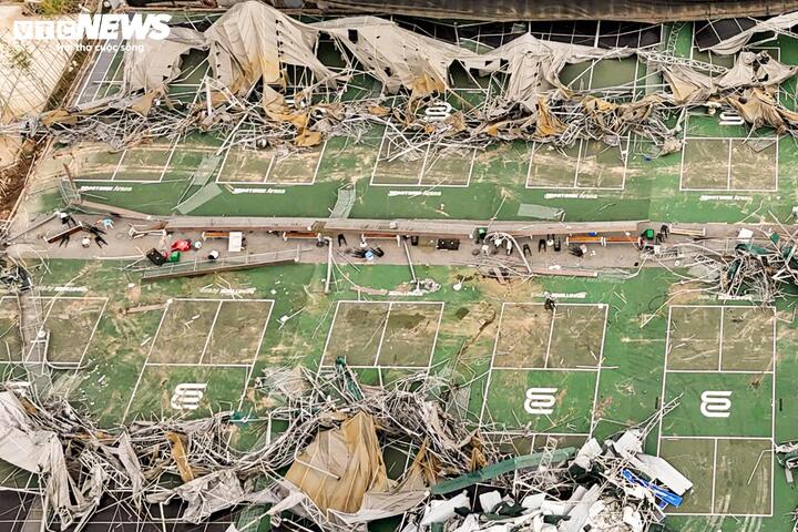 Tổ hợp s&acirc;n pickleball 6 . 000 M&sup2; ở H&agrave; Nội bị th&aacute;o dỡ V&igrave; l&yacute; do g&igrave;? - Ảnh 7.