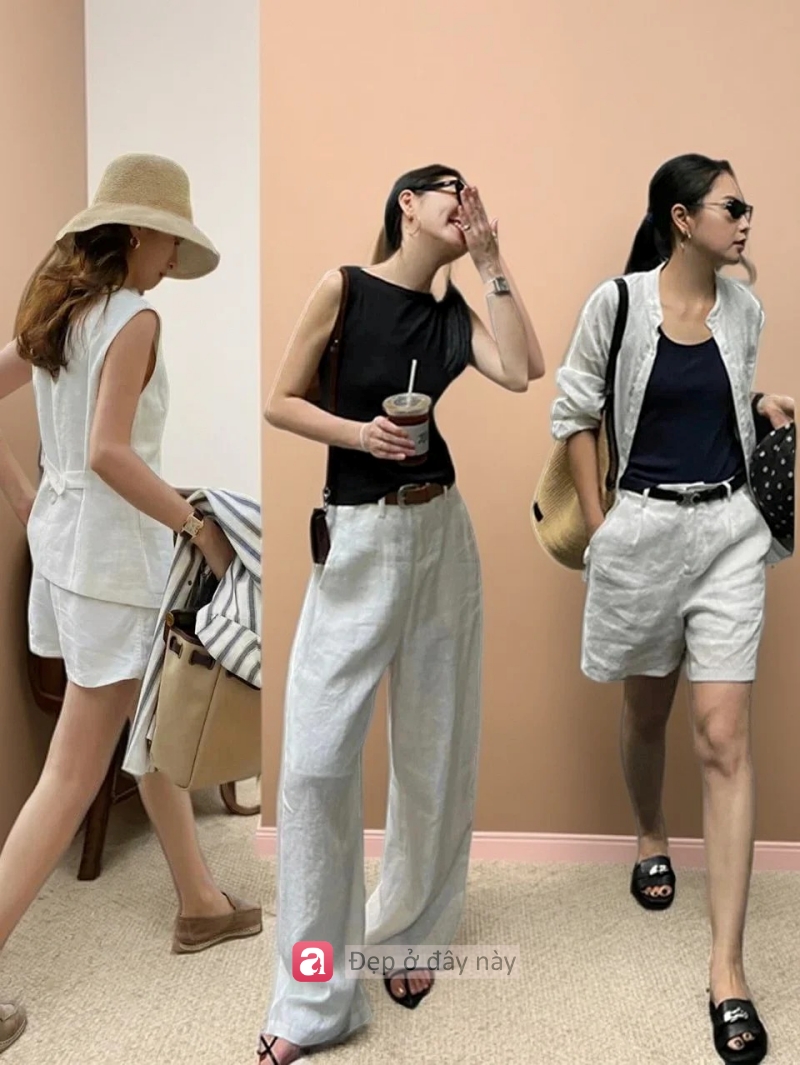 Kh&ocirc;ng logo, kh&ocirc;ng cầu kỳ: Linen ch&iacute;nh l&agrave; &ldquo;vũ kh&iacute; gi&agrave;u ngầm&rdquo; của m&ugrave;a h&egrave; 2026 - Ảnh 4.