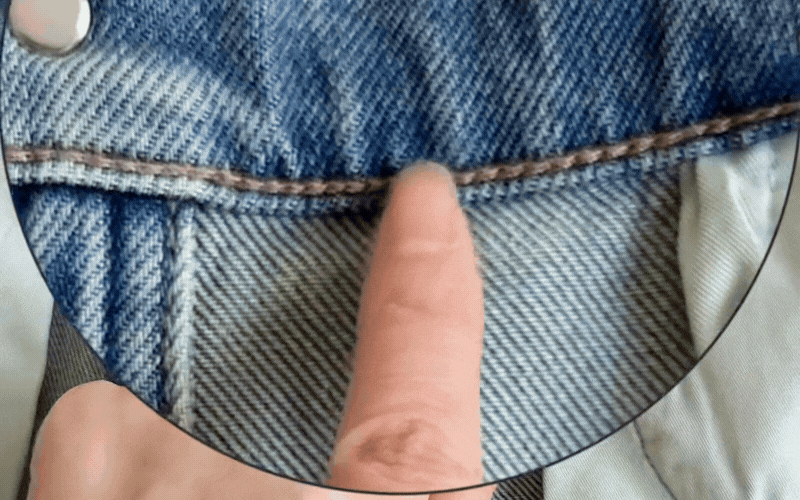 Mẹo c&aacute;ch chọn quần jeans xịn chỉ bằng mắt thường , kh&ocirc;ng cần mặc thử - Ảnh 16.