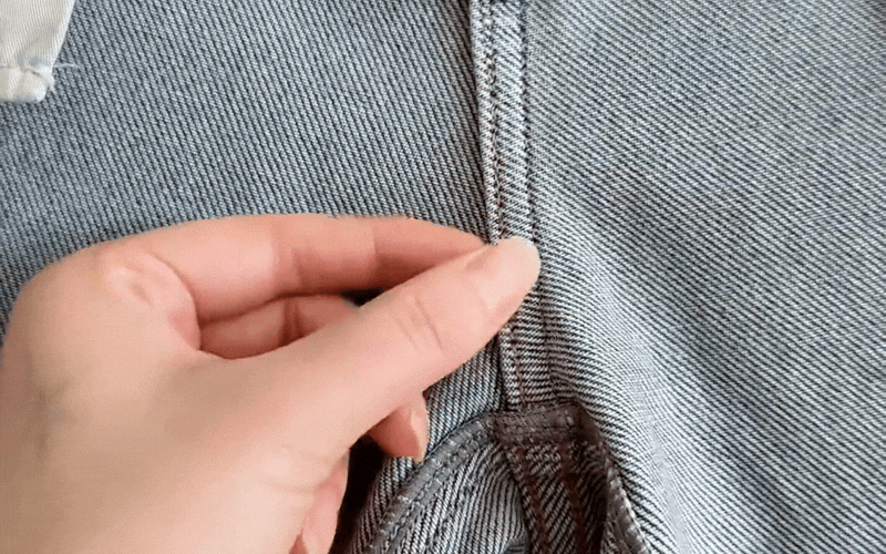 Mẹo c&aacute;ch chọn quần jeans xịn chỉ bằng mắt thường , kh&ocirc;ng cần mặc thử - Ảnh 5.