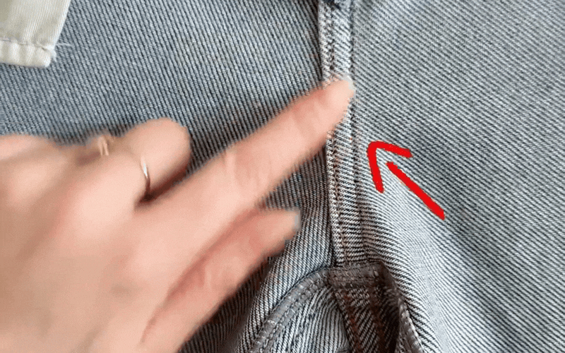 Mẹo c&aacute;ch chọn quần jeans xịn chỉ bằng mắt thường , kh&ocirc;ng cần mặc thử - Ảnh 1.