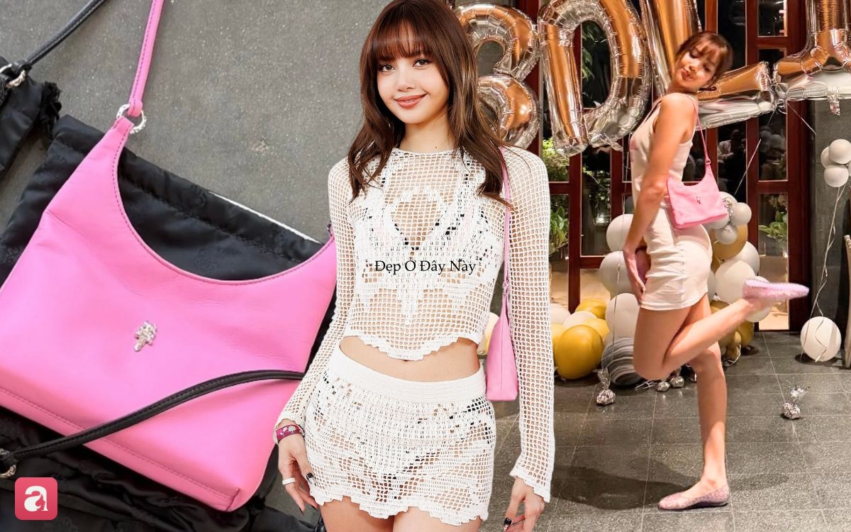 Kh&ocirc;ng cần logo lớn, Lisa vẫn khiến t&uacute;i 200 triệu th&agrave;nh hot trend - Ảnh 1.