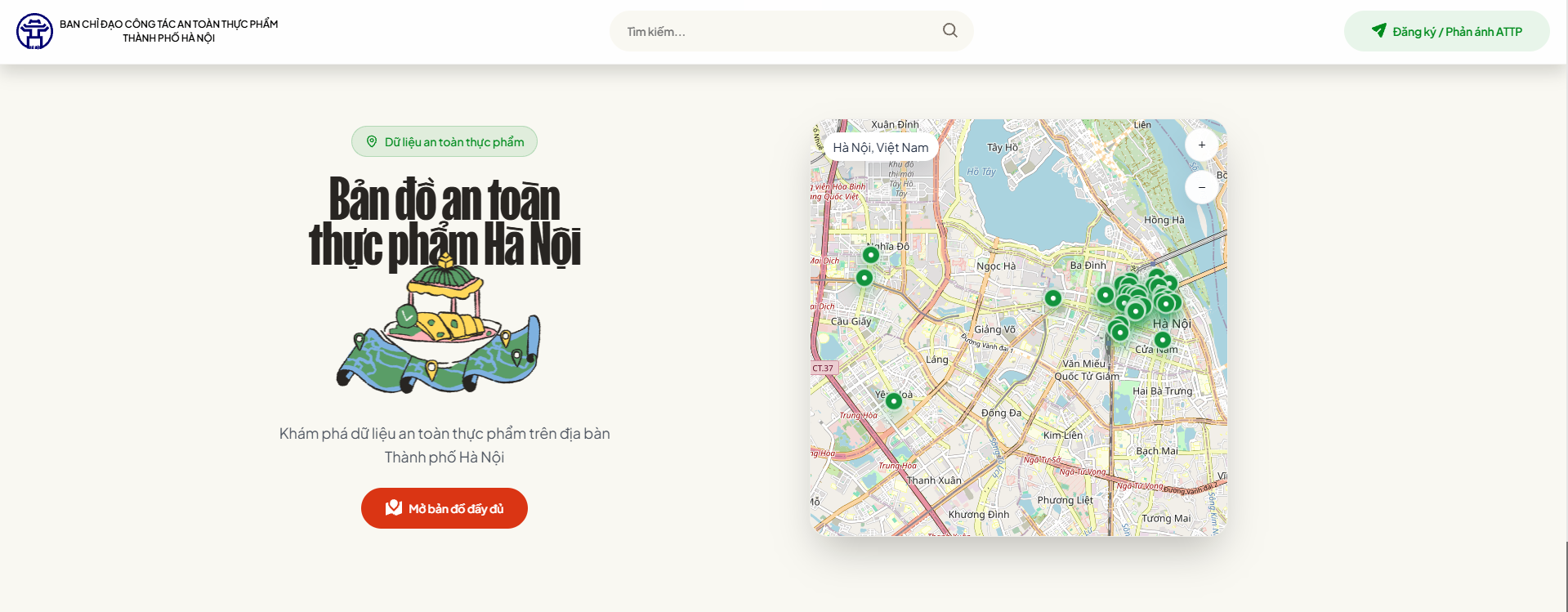 Cổng th&ocirc;ng tin an to&agrave;n thực phẩm H&agrave; Nội ch&iacute;nh thức ra mắt năm 2026 - Ảnh 4.