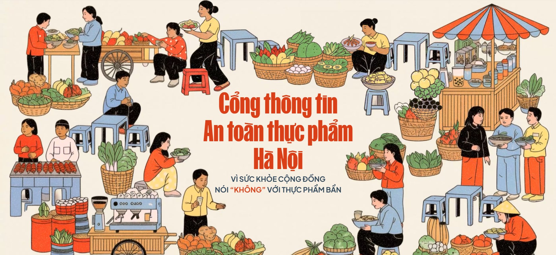 Cổng th&ocirc;ng tin an to&agrave;n thực phẩm H&agrave; Nội ch&iacute;nh thức ra mắt năm 2026 - Ảnh 1.