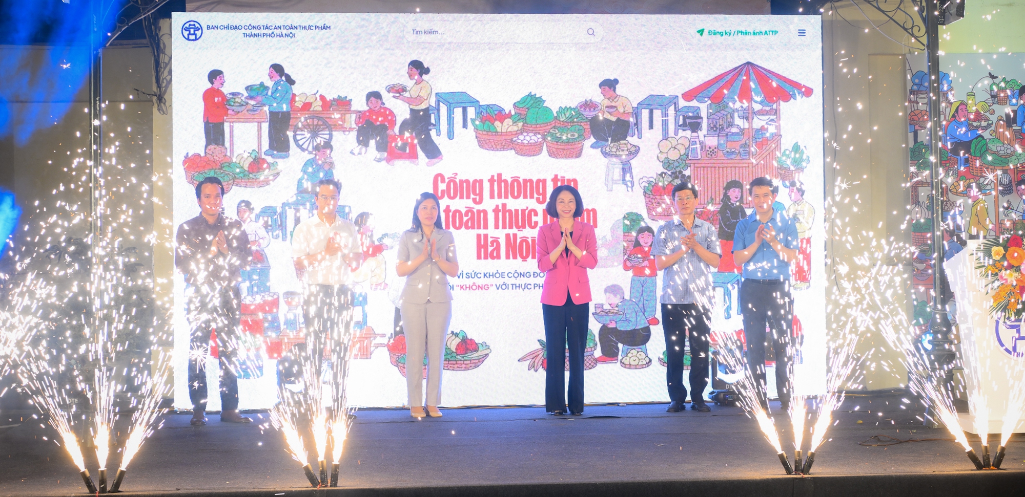 Cổng th&ocirc;ng tin an to&agrave;n thực phẩm H&agrave; Nội ra mắt phục vụ người d&acirc;n 2026 - Ảnh 4.