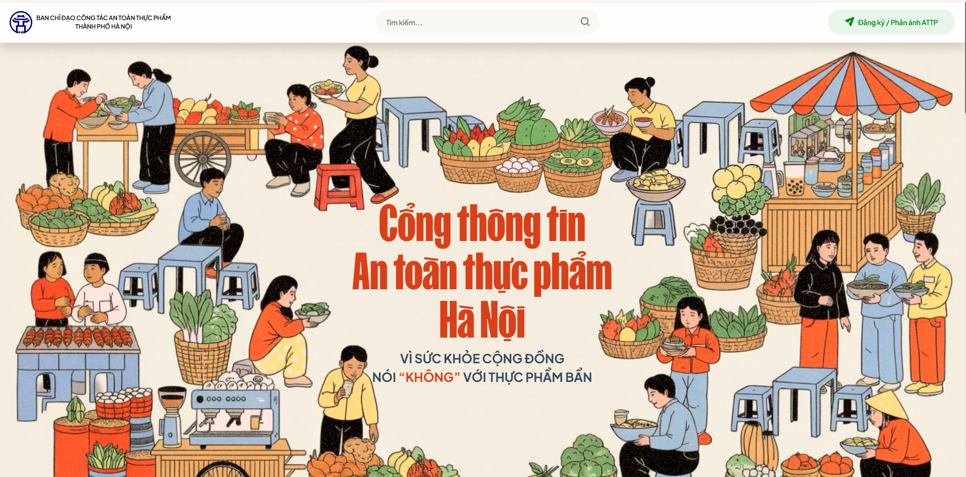 Cổng th&ocirc;ng tin an to&agrave;n thực phẩm H&agrave; Nội ra mắt phục vụ người d&acirc;n 2026 - Ảnh 3.