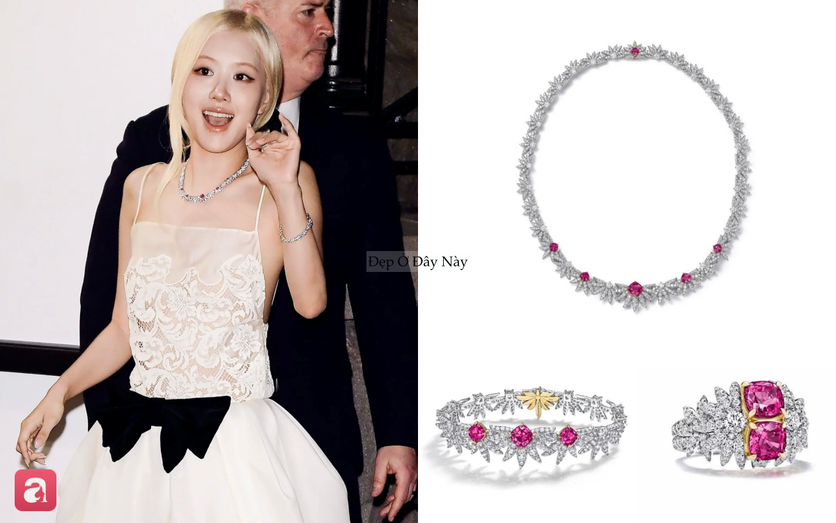 Ros&eacute; đẹp hơn người mẫu h&atilde;ng, như n&agrave;ng c&ocirc;ng ch&uacute;a với trang sức cao cấp mới toanh vừa ra mắt - Ảnh 4.