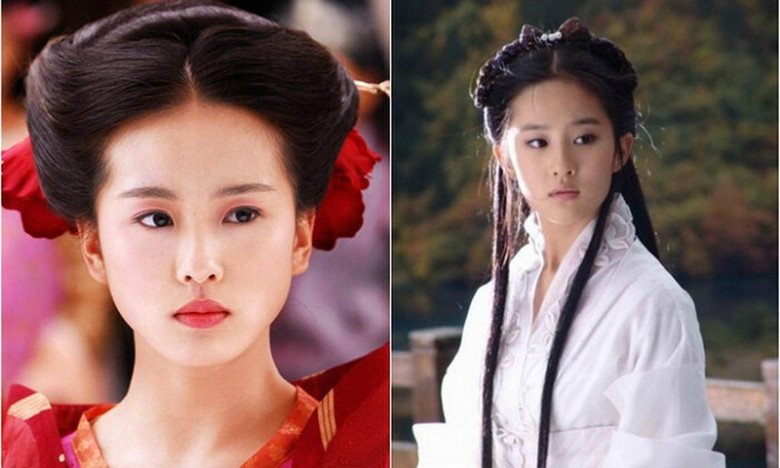 Nhan sắc Lưu Diệc Phi 17 tuổi: H&igrave;nh ảnh g&acirc;y sốt trong l&agrave;ng giải tr&iacute; hoa ngữ - Ảnh 8.