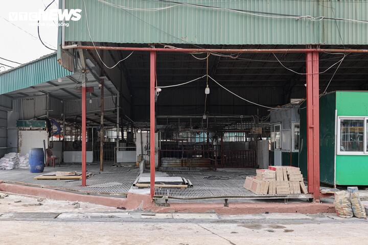 Cận cảnh l&ograve; mổ tuồn lợn bệnh v&agrave;o trường học ở H&agrave; Nội 2026 - Ảnh 9.