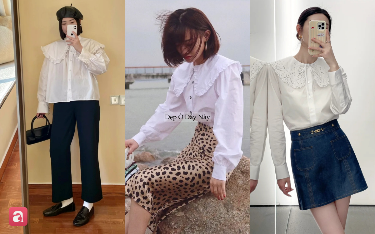 Kiểu sơ mi &ldquo;mix g&igrave; cũng đẹp&rdquo; c&ograve;n gi&uacute;p bạn tr&ocirc;ng trẻ hơn hẳn 5 tuổi - Ảnh 5.