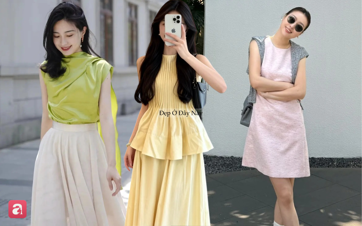 Chán diện đồ đen trắng, hãy đổi sang 5 màu sắc này để