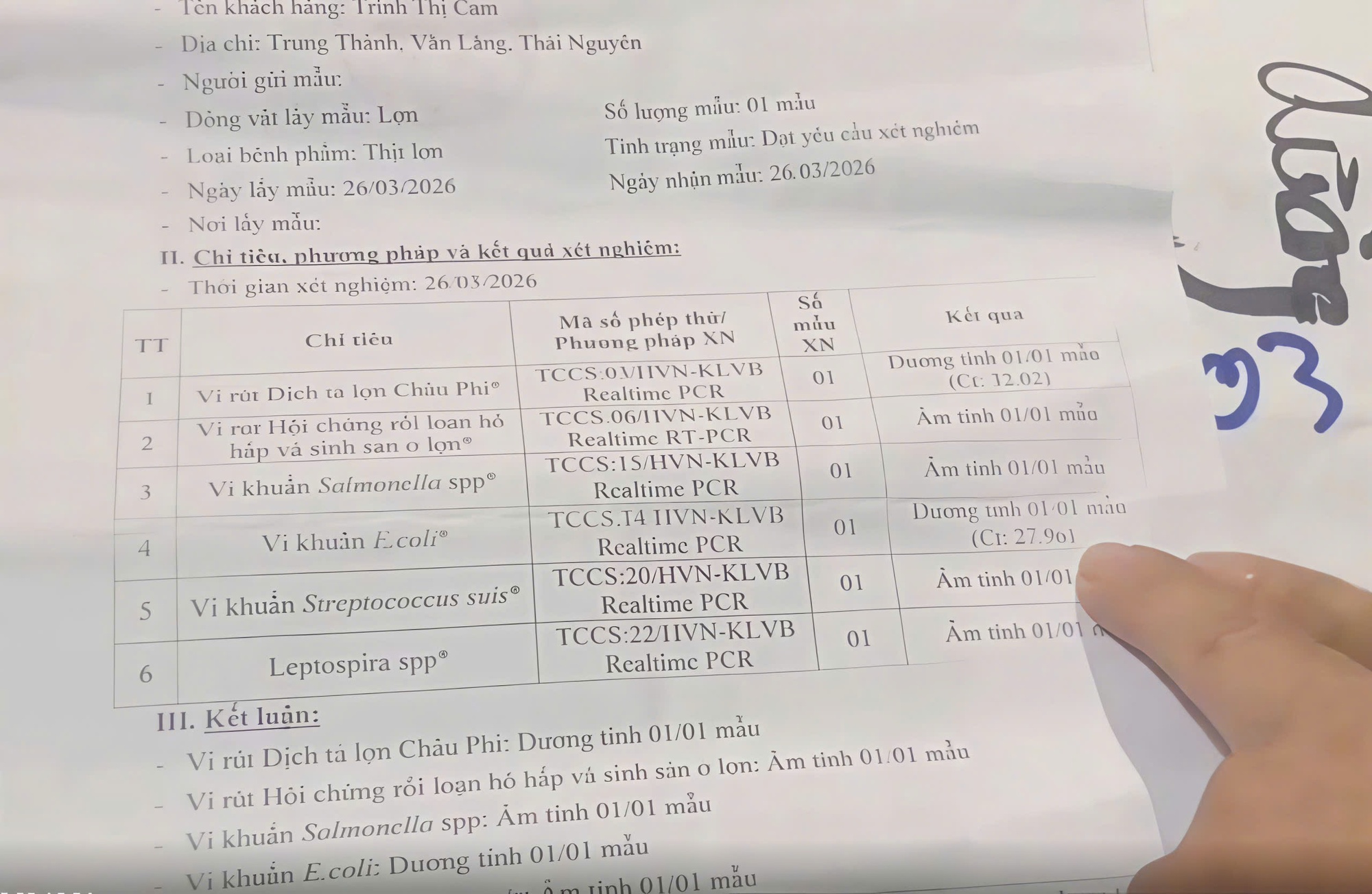 Phụ huynh tự bỏ tiền x&eacute;t nghiệm, ph&aacute;t hiện thịt lợn nhiễm khuẩn E.coli v&agrave; tả ch&acirc;u Phi: Hiệu trường n&oacute;i g&igrave;? - Ảnh 2.