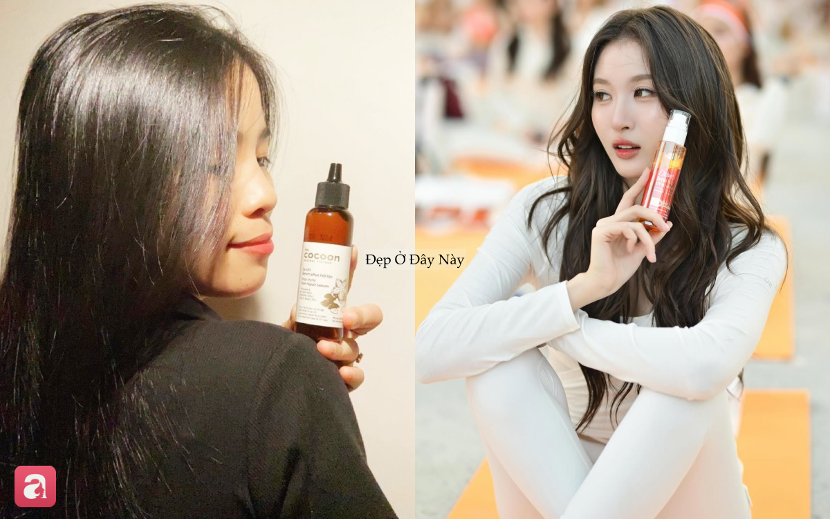 T&oacute;c cần nhất m&ugrave;a h&egrave;: 4 serum bảo vệ khỏi tia UV, trong đ&oacute; c&oacute; 2 lựa chọn 