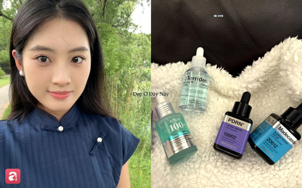 Qua tuổi 30, n&agrave;ng blogger Mia tiết lộ 6 serum 