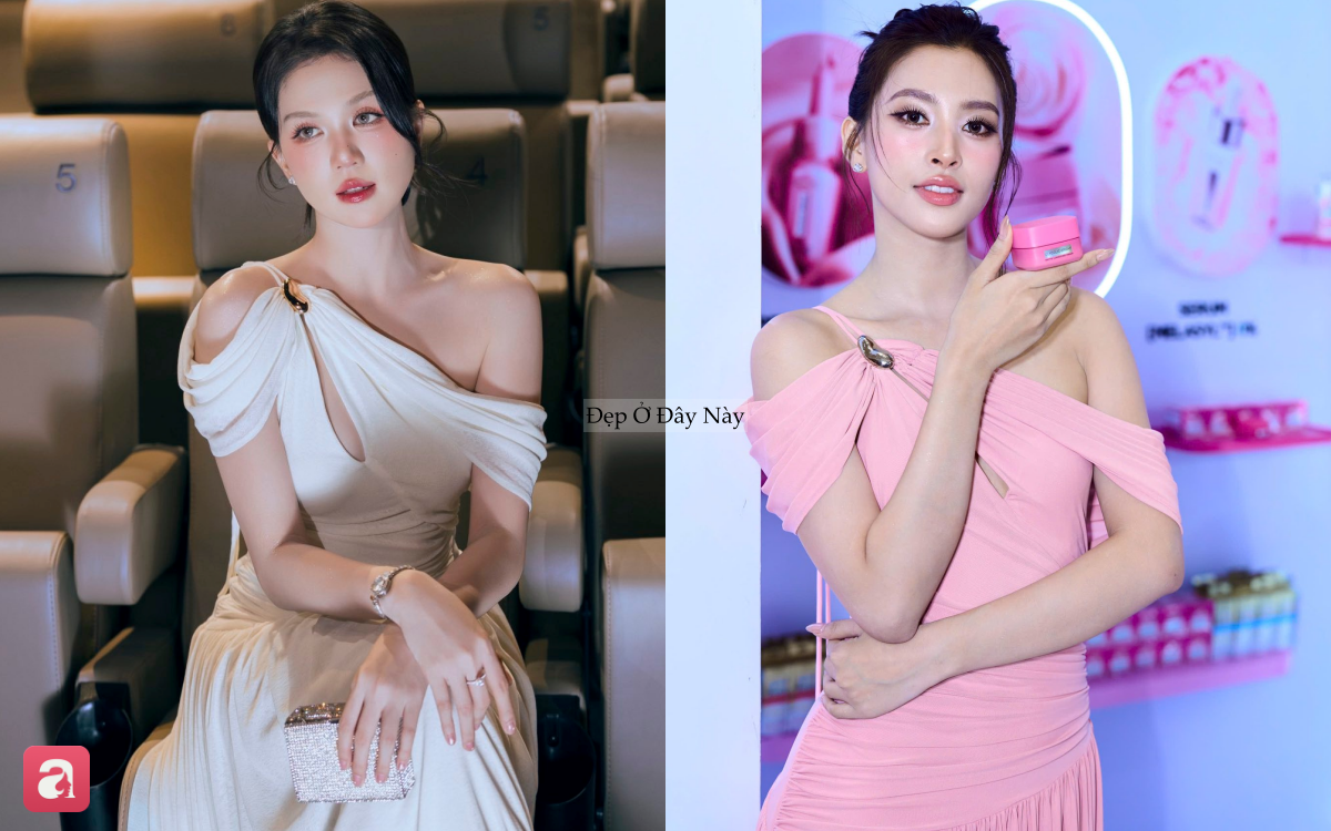 Ngọc Trinh - Tiểu Vy đọ d&aacute;ng bất ph&acirc;n thắng bại khi đụng h&agrave;ng - Ảnh 5.