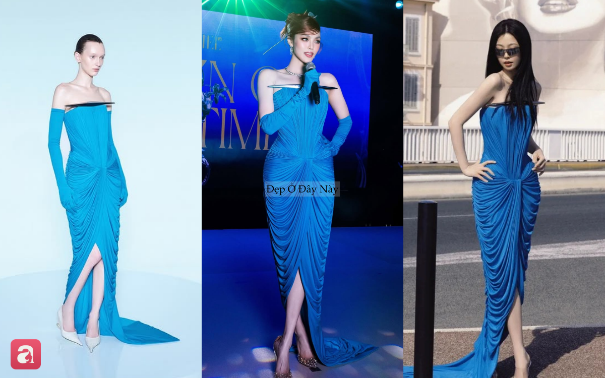 Ngu Thư H&acirc;n diện đầm của NTK Việt, đụng h&agrave;ng cực gắt với Lan Khu&ecirc; - Ảnh 7.