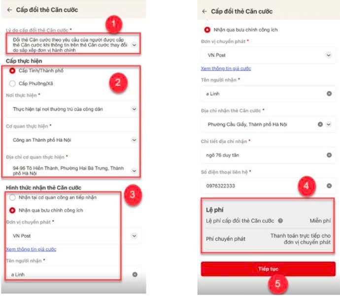 Cấp lại thẻ Căn cước trực tuyến 2026: Thủ tục đơn giản , tiết kiệm thời gian - Ảnh 3.