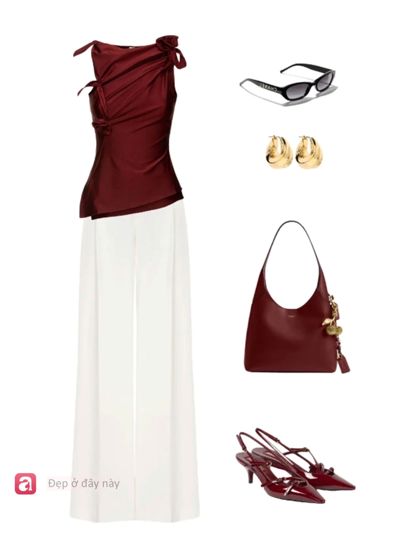 Đi chơi lễ mặc sao cho &ldquo;c&oacute; gu&rdquo;: 7 gợi &yacute; với gam đỏ cực dễ &aacute;p dụng - Ảnh 5.