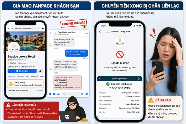 Lời khuy&ecirc;n của C&ocirc;ng an tr&aacute;nh lừa đảo du lịch cho người d&acirc;n trong kỳ nghỉ h&egrave; 2026 - Ảnh 2.