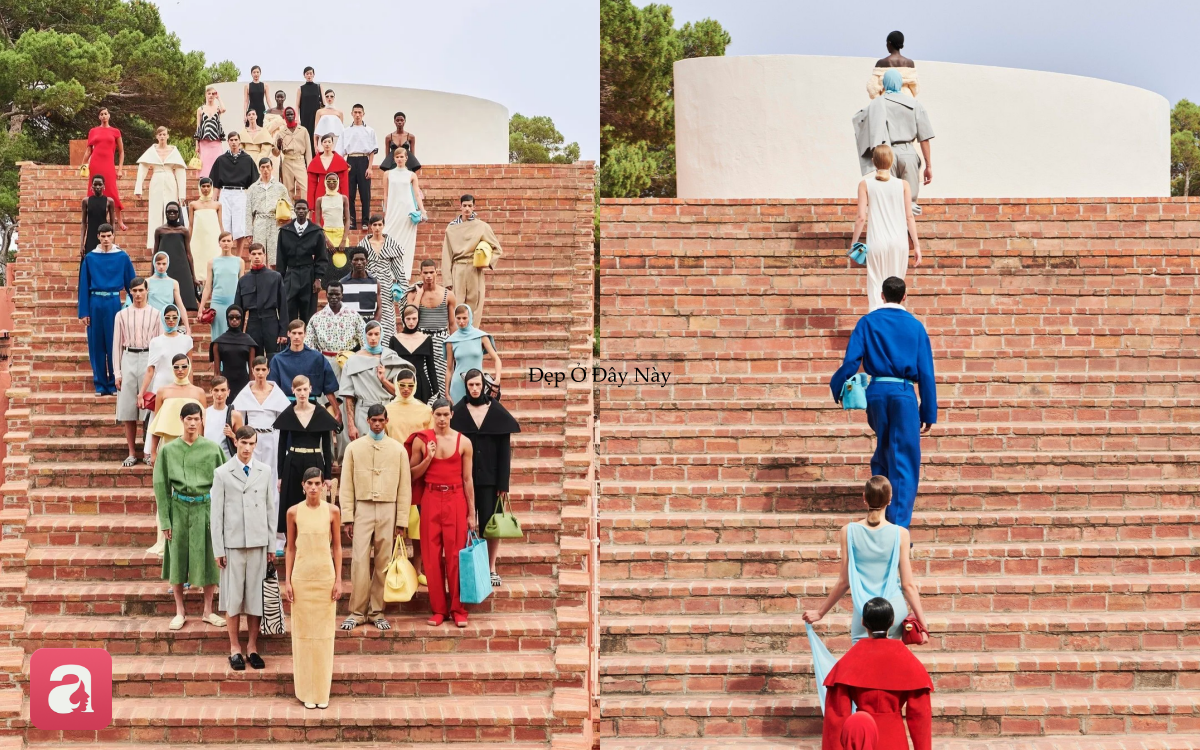 Kỳ c&ocirc;ng như Jacquemus: Show diễn n&agrave;o cũng đẹp xuất sắc như 1 t&aacute;c phẩm nghệ thuật giữa thi&ecirc;n nhi&ecirc;n - Ảnh 6.