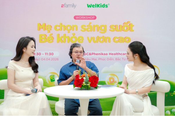 Workshop &ldquo;Mẹ chọn s&aacute;ng suốt - B&eacute; khỏe vươn cao&rdquo; của aFamily x WelKids ADEK: Khi tri thức khoa học trở th&agrave;nh điểm tựa cho h&agrave;nh tr&igrave;nh l&agrave;m mẹ - Ảnh 17.