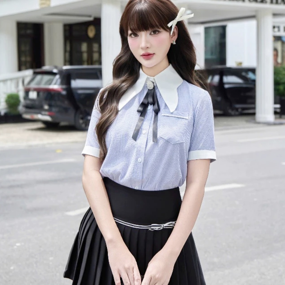 H&egrave; 2026: Phụ nữ s&agrave;nh điệu m&ecirc; m&agrave;u xanh băng trẻ trung v&agrave; thanh lịch - Ảnh 32.