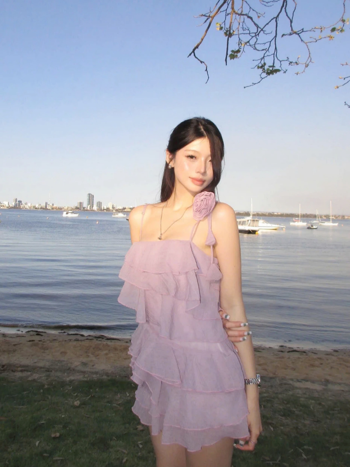 3 Gam m&agrave;u cực phẩm h&egrave; 2026: T&iacute;m tử đinh hương t&ocirc;n da v&agrave;ng , n&acirc;ng tầm phong c&aacute;ch - Ảnh 10.