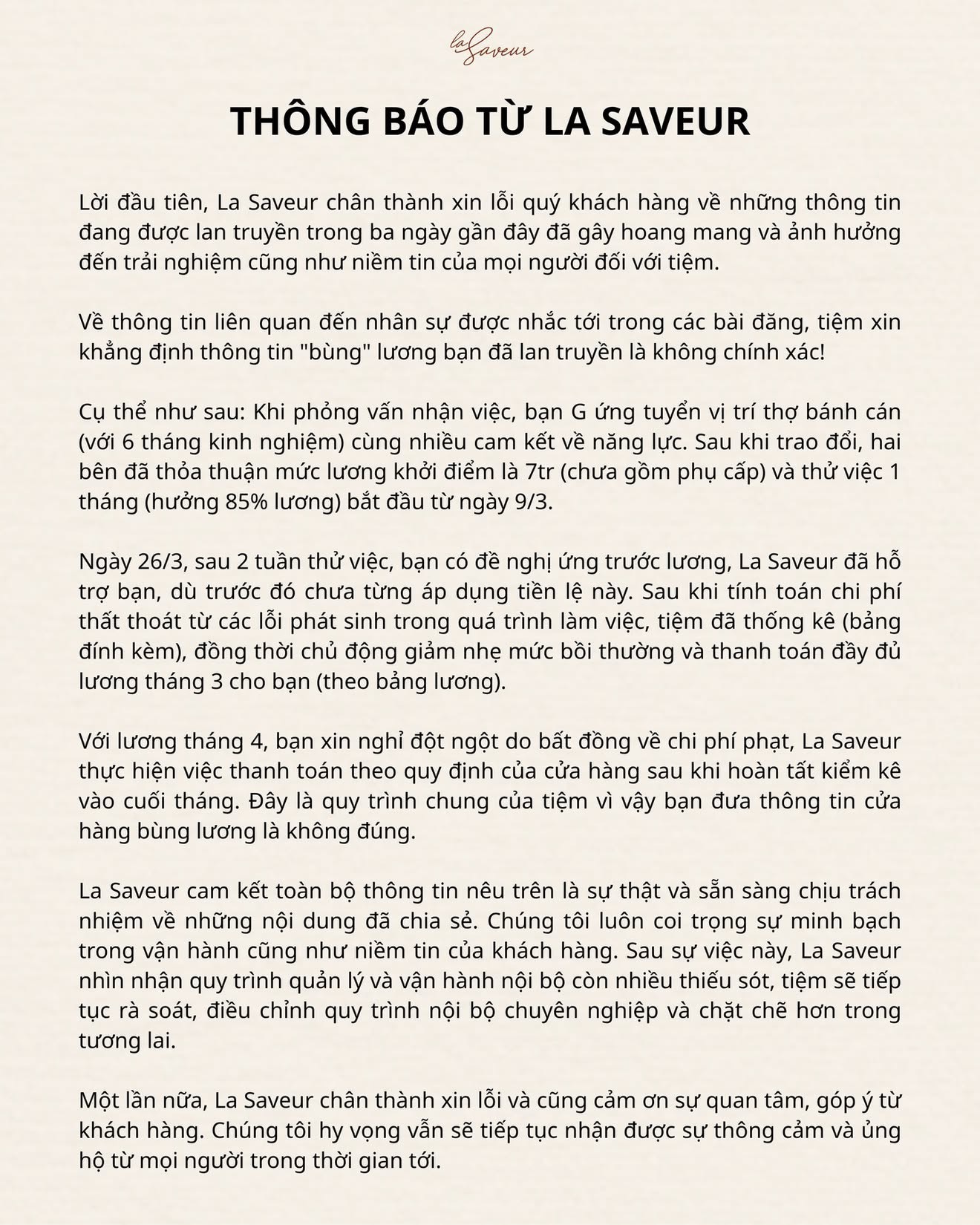 X&ocirc;n xao nghi vấn bếp bẩn tại tiệm b&aacute;nh nổi tiếng H&agrave; Nội , đại diện ch&iacute;nh thức l&ecirc;n tiếng - Ảnh 7.