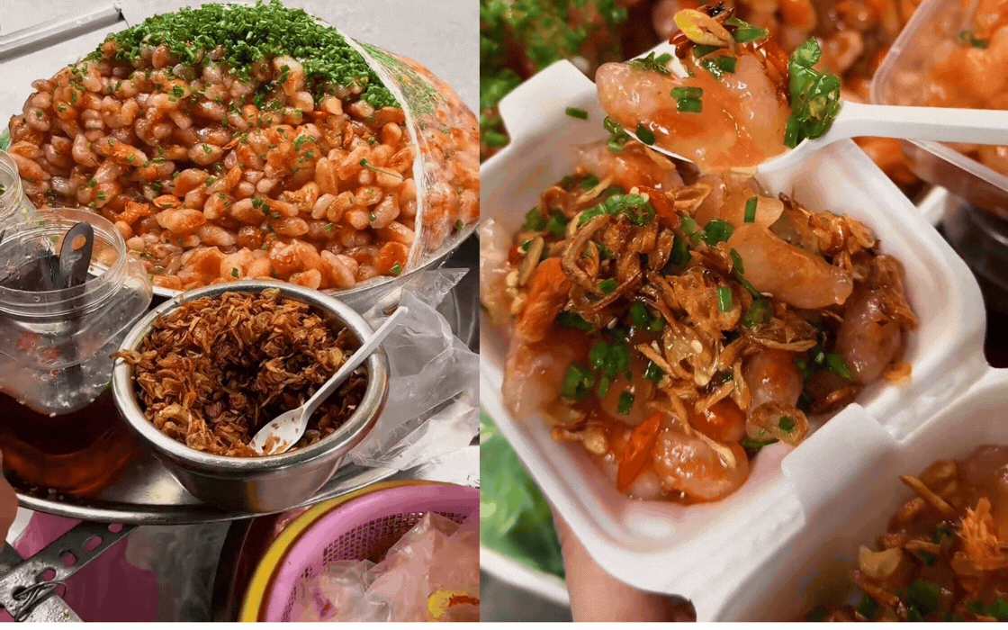 Đến Phan Thiết ăn hải sản là chuyện thường, thèm món này mới là dân sành: Bánh nhỏ xíu, mắm sền sệt như mật, ăn một lần là mê mẩn - Ảnh 2.