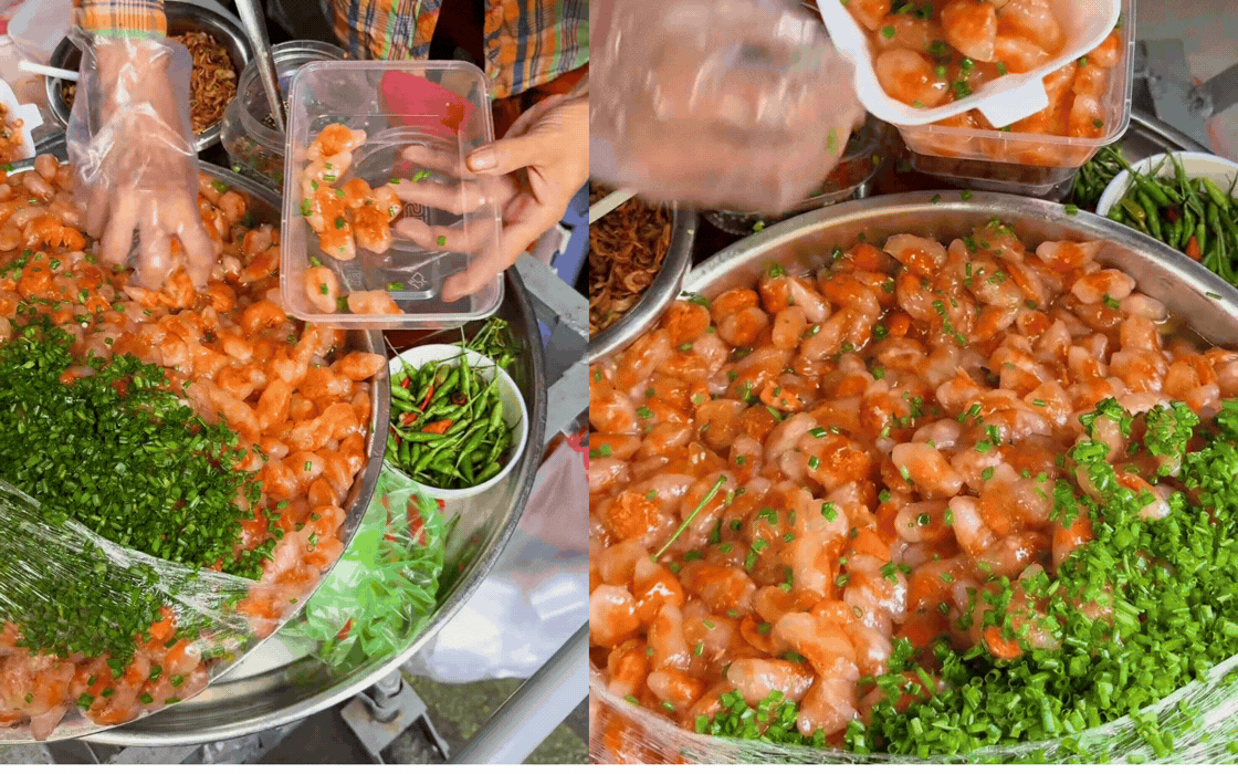 Đến Phan Thiết ăn hải sản là chuyện thường, thèm món này mới là dân sành: Bánh nhỏ xíu, mắm sền sệt như mật, ăn một lần là mê mẩn - Ảnh 1.