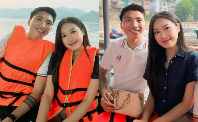 Do&atilde;n Hải My xinh đẹp v&agrave; Văn Hậu: T&igrave;nh y&ecirc;u bền chặt giữa s&oacute;ng gi&oacute; 2026 - Ảnh 1.