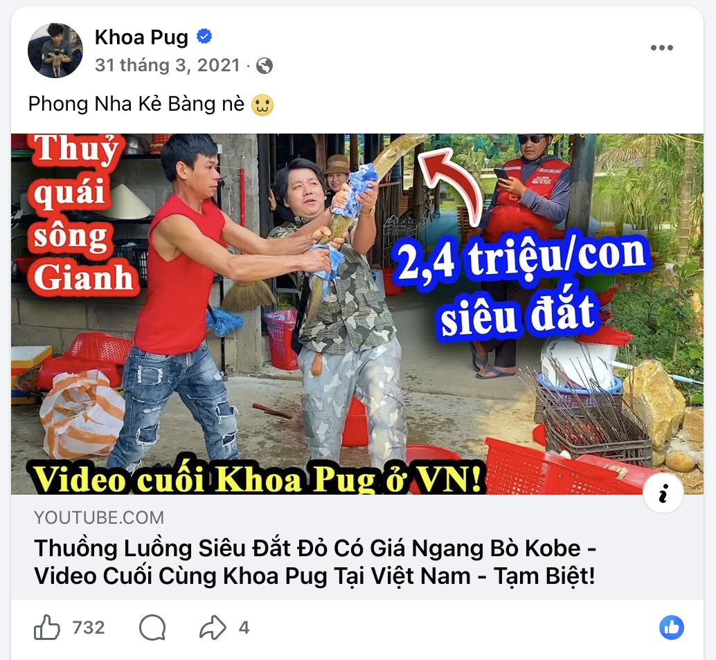 Khoa Pug trở lại Facebook sau 4 năm: H&agrave;nh tr&igrave;nh trưởng th&agrave;nh v&agrave; thay đổi - Ảnh 2.