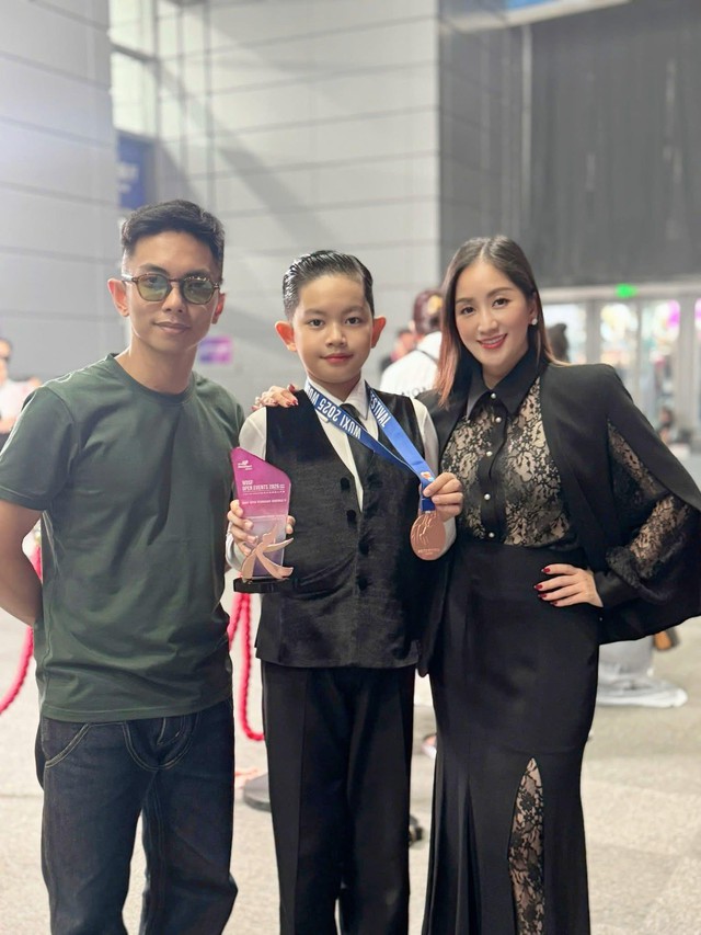 Kubi Minh Cường: Cậu b&eacute; 11 tuổi xuất sắc trong Dancesport , niềm tự h&agrave;o của mẹ v&agrave; b&eacute; - Ảnh 3.