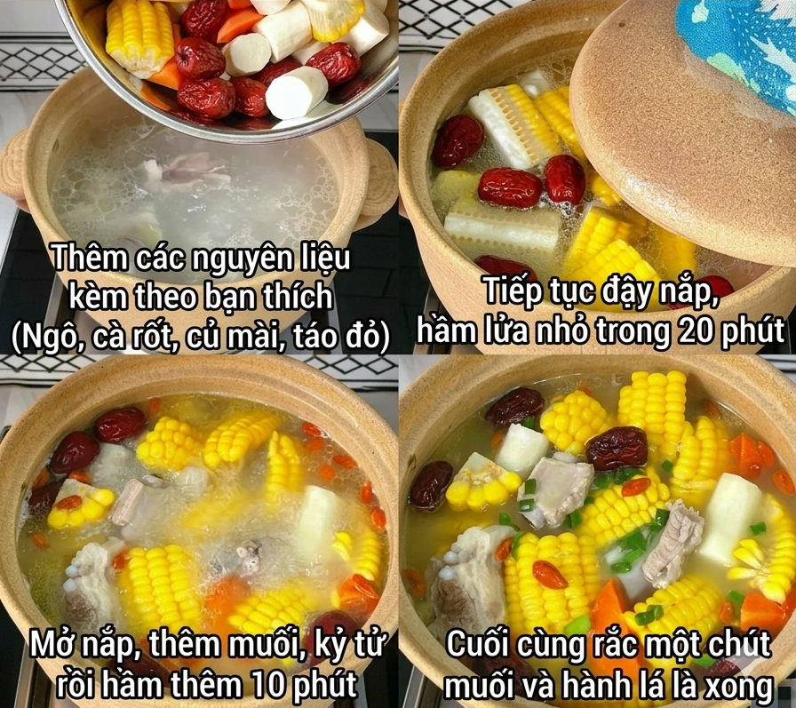 5 m&oacute;n canh gi&agrave;u canxi dễ nấu: Ho&agrave;n hảo cho sự ph&aacute;t triển chiều cao của trẻ em v&agrave; nhu cầu canxi của người cao tuổi - Ảnh 13.