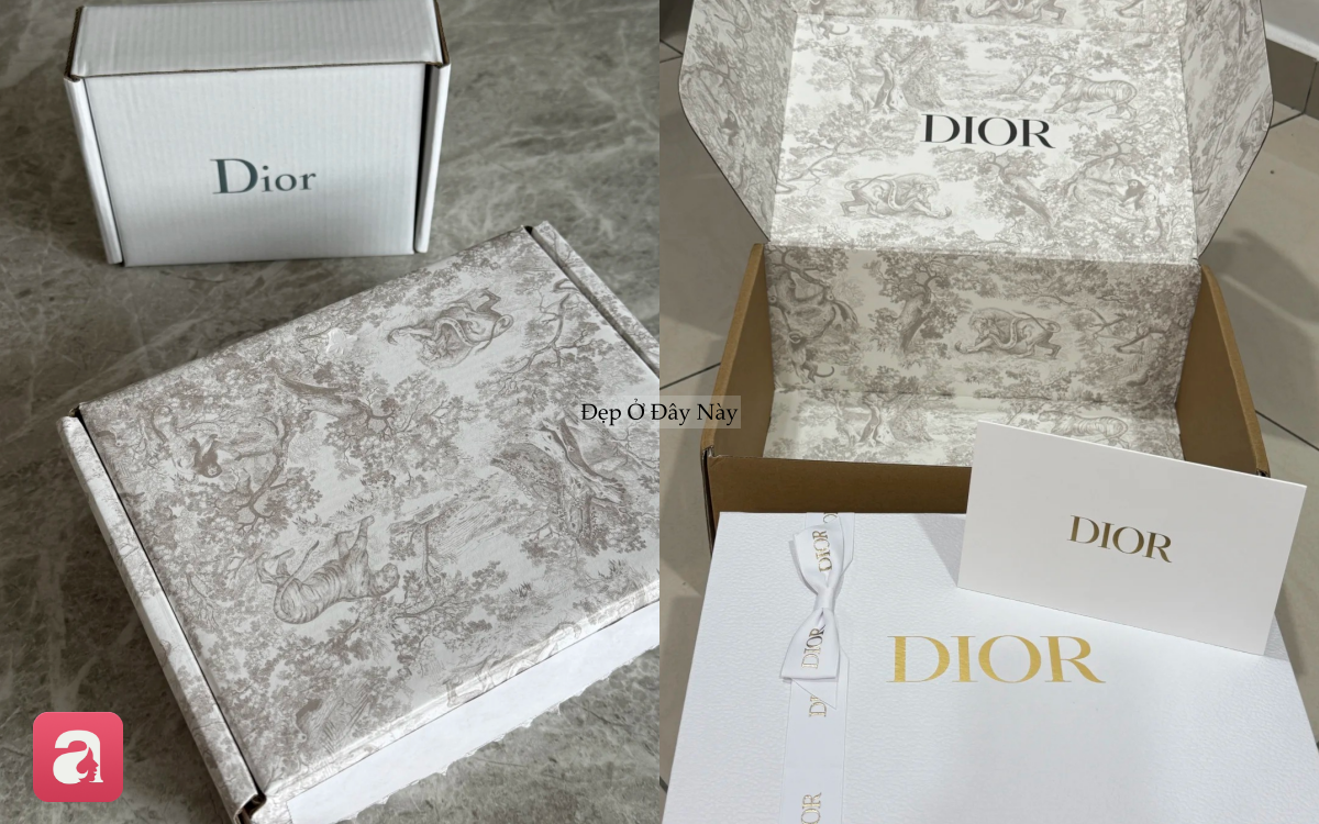 Tinh tế như Dior: Tới hộp giấy đựng đồ cũng thành