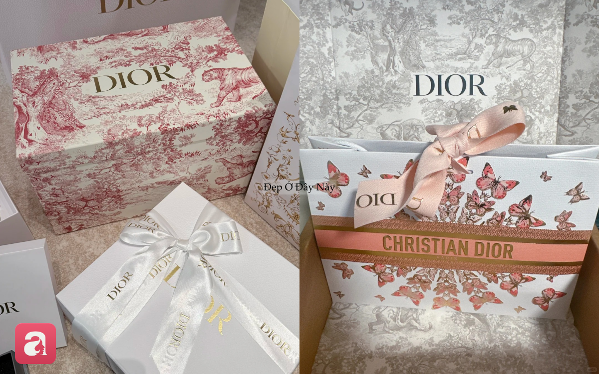Tinh tế như Dior: Tới hộp giấy đựng đồ cũng thành