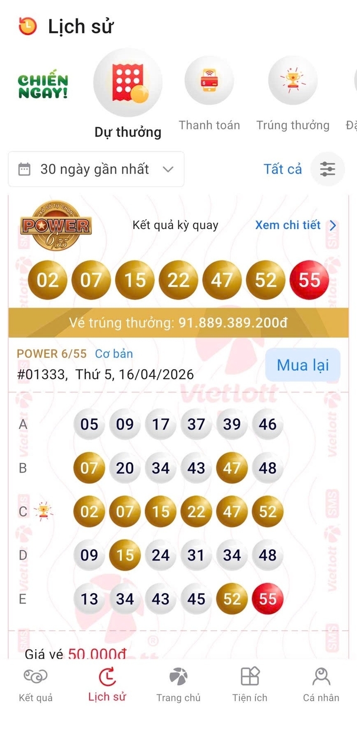 Doanh nh&acirc;n Ninh B&igrave;nh tr&uacute;ng giải Jackpot gần 92 tỷ đồng khi chuẩn bị bữa tối - Ảnh 2.