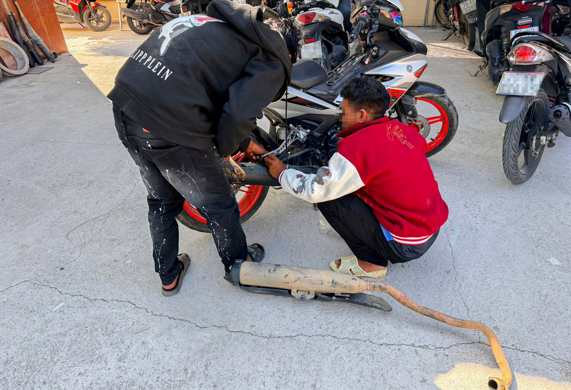 C&ocirc;ng an Ba Ng&ograve;i triển khai m&ocirc; h&igrave;nh đổi p&ocirc; độ chế lấy gạo thơm hiệu quả năm 2026 - Ảnh 2.