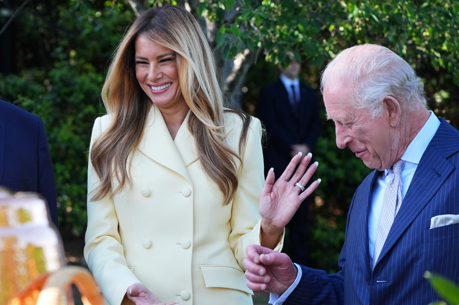 Melania Trump lộng lẫy trong đầm Dior Haute Couture tại quốc yến 2026 với Vua Charles - Ảnh 6.