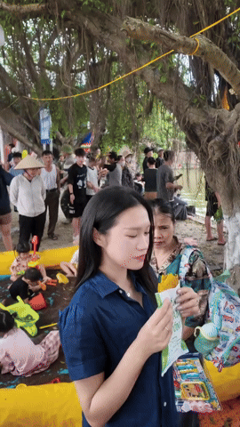 Do&atilde;n Hải My về qu&ecirc; chồng: Khoảnh khắc giản dị tại hội l&agrave;ng 2026 - Ảnh 3.