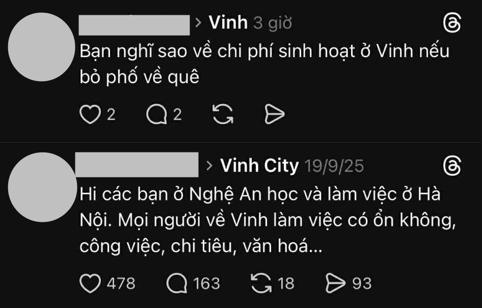 Xu hướng dịch chuyển đến H&agrave; Nội, Huế, Nghệ An để sống nở rộ: L&agrave;m sao kiếm tiền v&agrave; 
